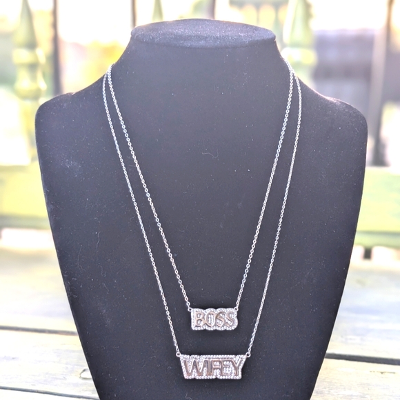 "RESERVED" Stainless Steel "WIFEY" necklace from KC Chic Designs - Picture 2 of 4